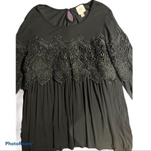 Knox Rose black blouse 👚